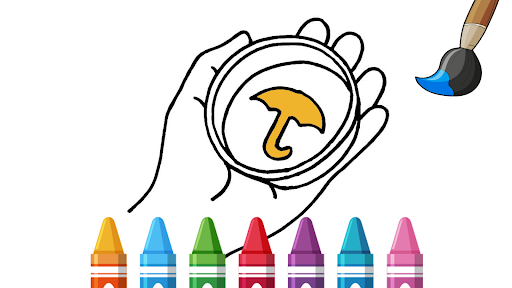 Squid Game Coloring Book Screen 2