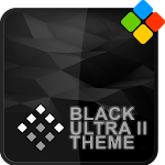 Cover Image of ดาวน์โหลด Black Ultra II Theme  APK