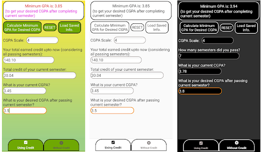 CGPA & GPA Calculator Pro Paid Apk for Android 3