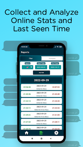wFamily: Online Tracker Screen 2