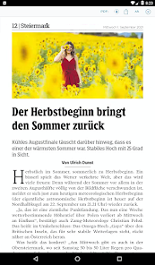 Kleine Zeitung E-Paper  screenshots 12