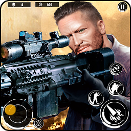 「Sniper 3D: 狙击手 游戏 枪 现代战争 射击 离线」圖示圖片