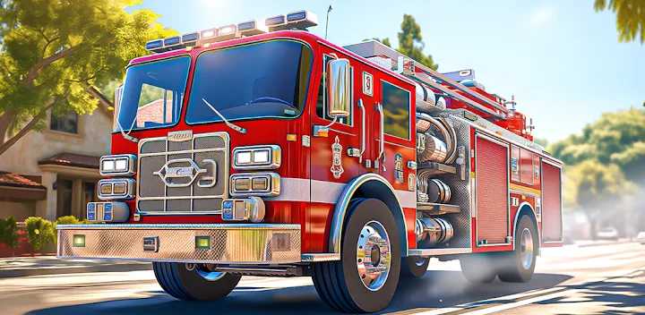 Fire Truck 3D Games- Truck Sim