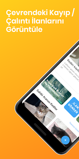 Android application Gören Duyan - Kayıp Hayvan Bul screenshort