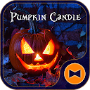 Halloween Wallpaper Pumpkin Candle Theme