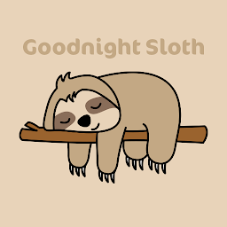 Значок приложения "Goodnight Sloth Тема+HOME"