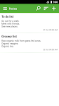 screenshot of Notepad notes, memo, checklist