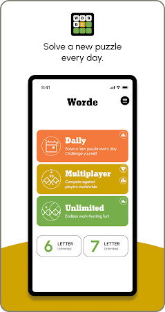 Game screenshot Worde: Daily & Unlimited mod apk