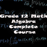 Grade 12 Math: Algebra icon