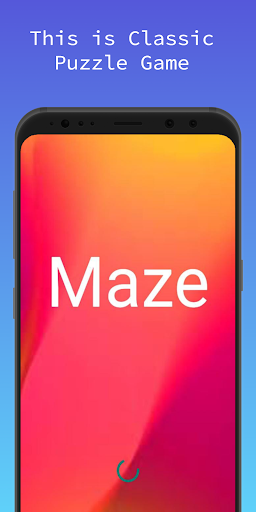 Android application Maze screenshort