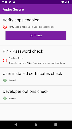 Andro Secure Screen 2