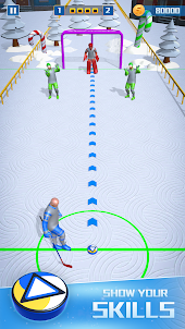Ice Hockey goalkeeper game
