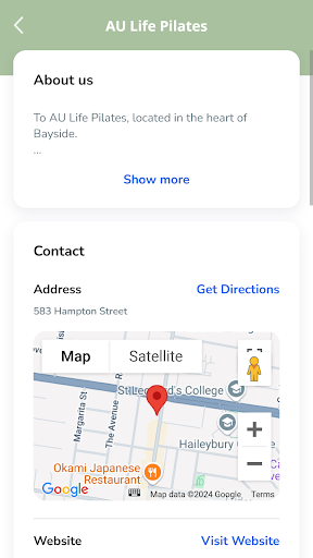 AU Life Pilates screenshot 0