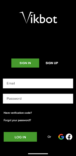 Android application Vikbot Counts screenshort