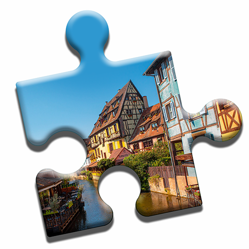 Europe Destinations Puzzle logo