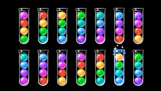 Game screenshot Ballsorter：ボールソートと色合わせゲーム mod apk