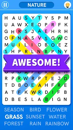 Word Search Games: Word Find - Screenshot 3