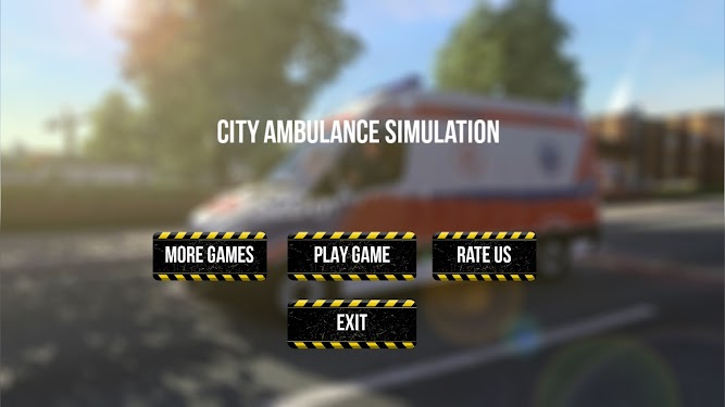 #1. Ambulance Simulator Emergency (Android) By: Arsin35