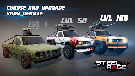 Steel Rage: Mech Cars PvP War