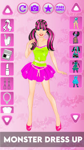 Monster Dress Up game for girls‏ 210707 APK + Mod (Unlimited money) إلى عن على ذكري المظهر