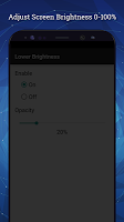 screenshot of Lower Brightness Screen Filter