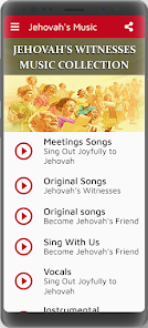 Screenshot 3 Music Jehovah's Witnesses android