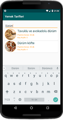 İnternetsiz Yemek Tarifleri (Y Screenshot 3 - AppWisp.com