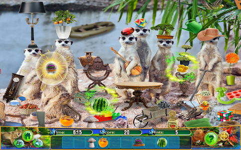 Hidden Objects Animal Puzzle