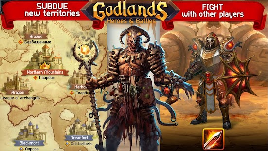 Godlands RPG - Fight for Thron Screenshot