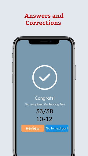 IELTS Sample Tests with AI ekran görüntüsü
