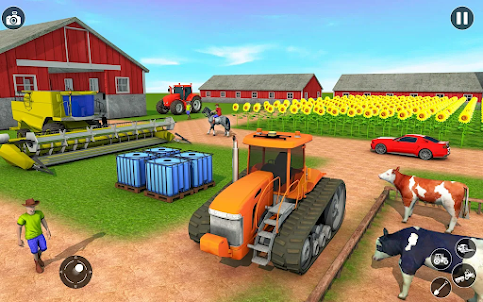 Tractor Driving Farming 2023