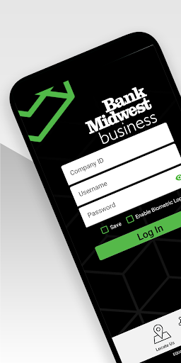 Android application Bank Midwest Business screenshort