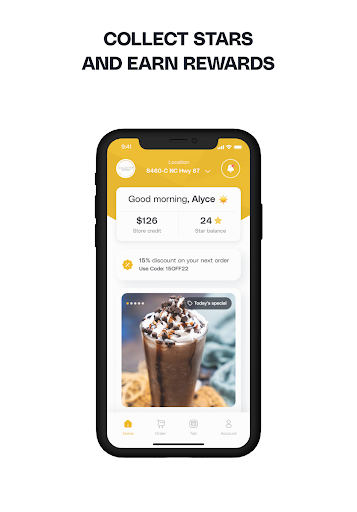 Android application The Collective Coffee screenshort