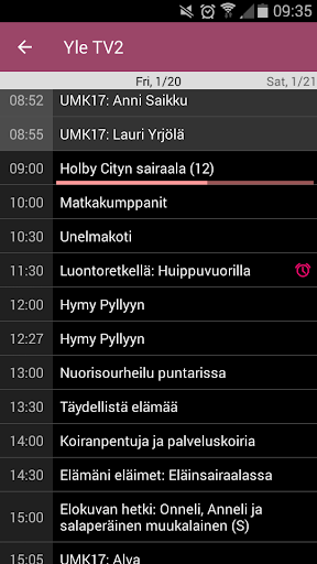 TV-opas Screen 2