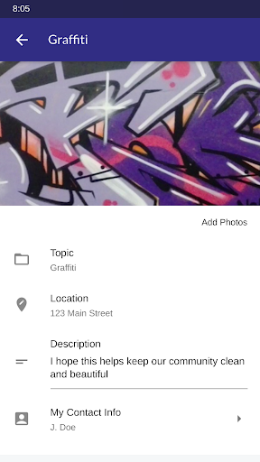 My JCSD Screen 2