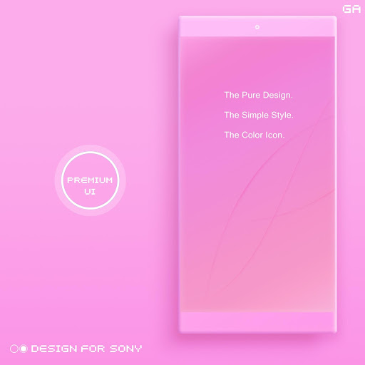 Android application COLOR™ Theme | Red XPERIA screenshort