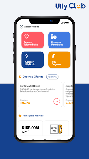 Android application Ully Club screenshort