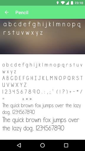 App screenshot
