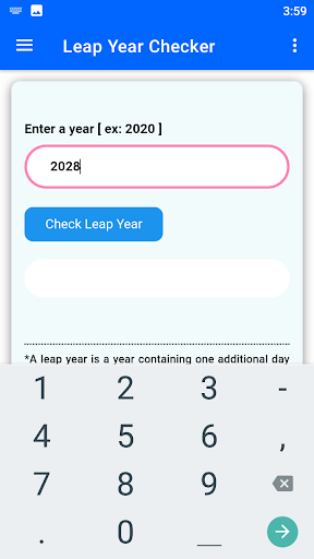 Leap Year Checker