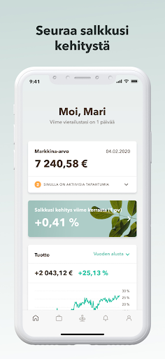 Android application Aktia Wealth screenshort