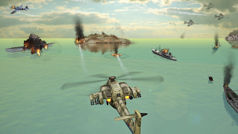 ヘリコプター空襲 - Gunship Strike 3Dのおすすめ画像2