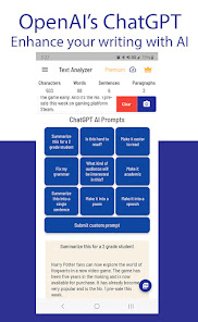 Imágen 3 Text Analyzer AI Writing Tool android