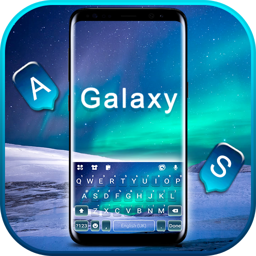 North Lights Galaxy Keyboard B logo