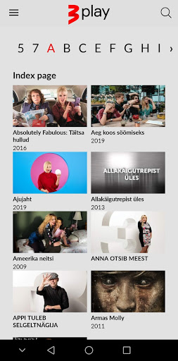 TV3 Play Eesti Screen 3