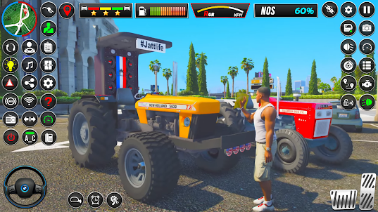 Indian Tractor Game 3D 2024