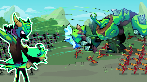 Android application Stick Defense: Survival War screenshort