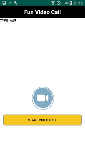 Android application Fun Video Call (즐거운 영상통화) screenshort