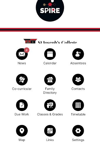 Android application St Joseph's College, GT screenshort