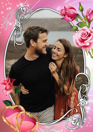 Romantic Love Photo Frame Screen 2