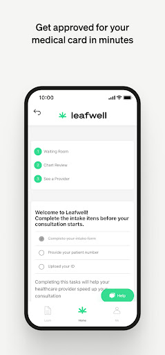 Leafwell: Cannabis CBD Health Screen 3
